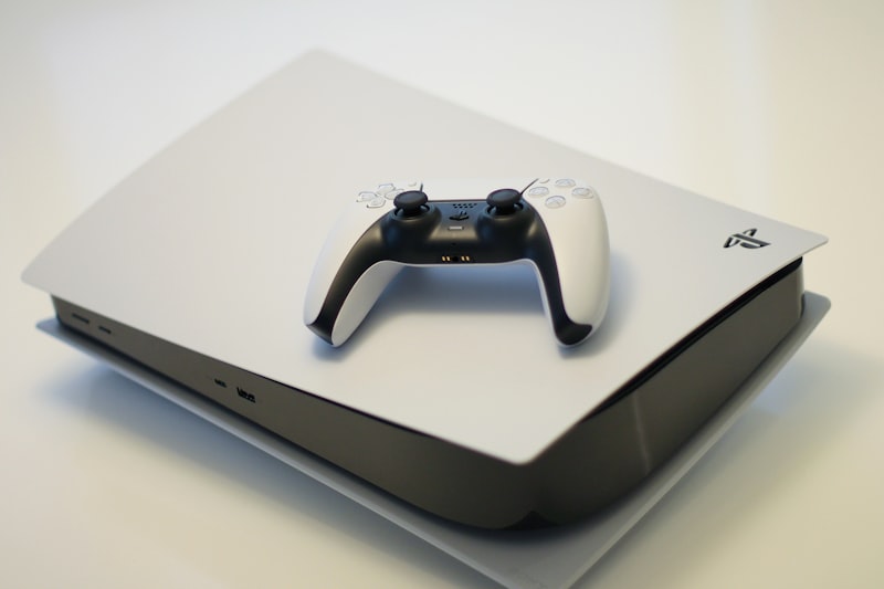 PlayStation 5 console and DualSense controller